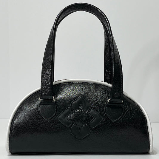 black bowler couture handbag