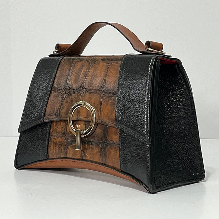 black curve couture handbag