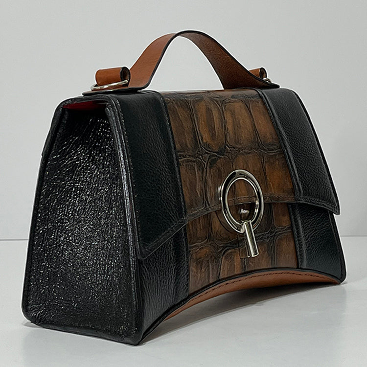 black curve couture handbag