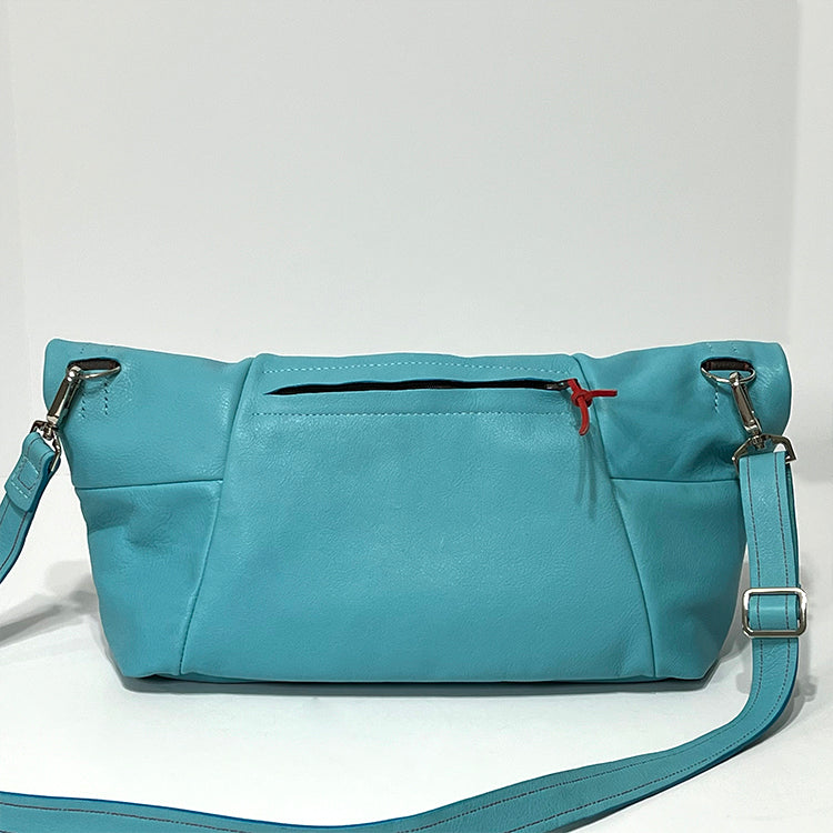 blue convertible tote