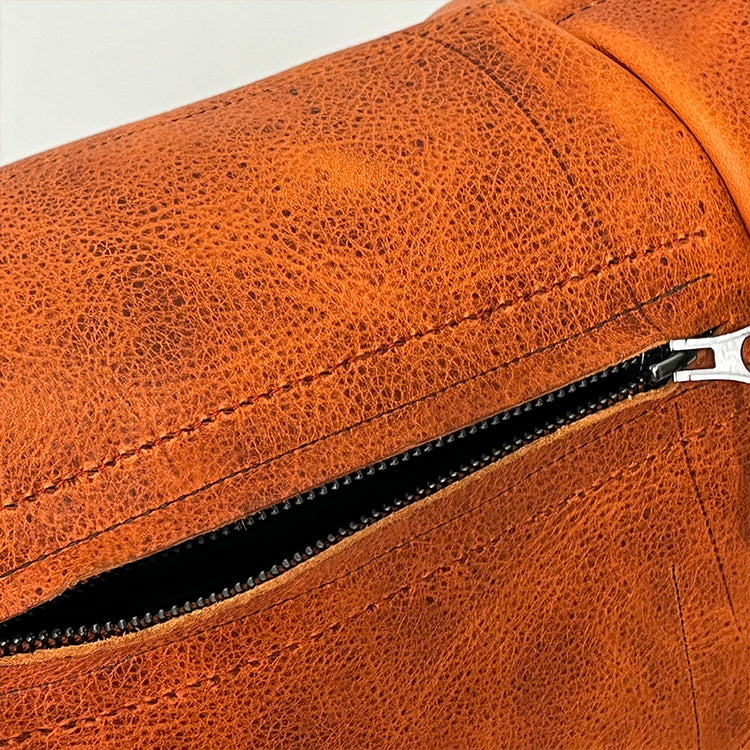 orange convertible tote