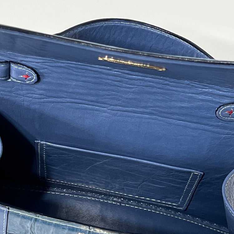 periwinkle curve couture handbag