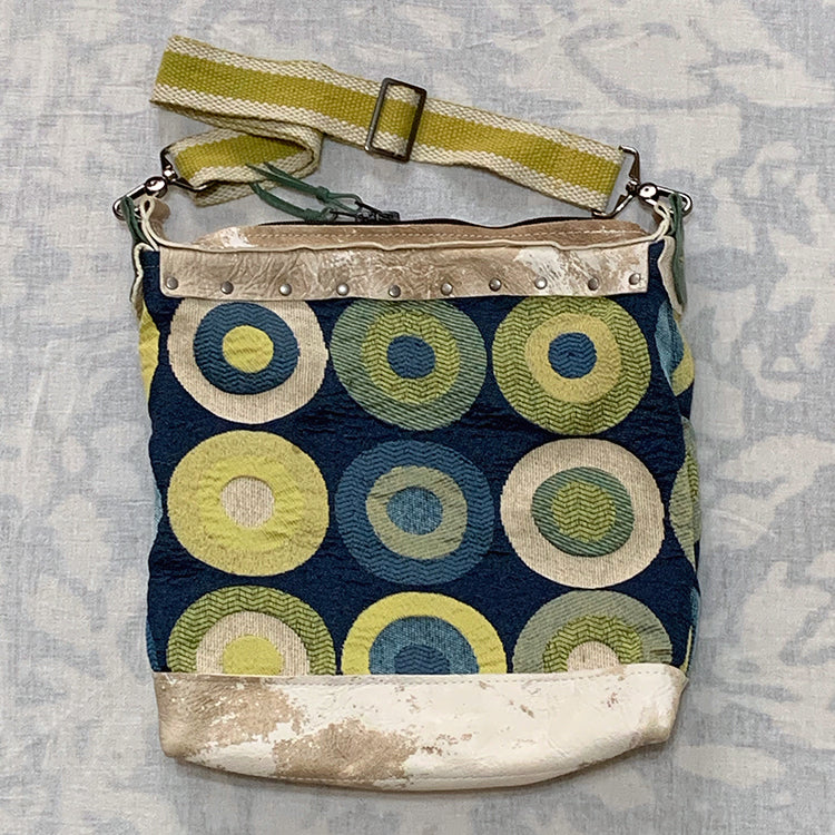 z circle fabric and leather