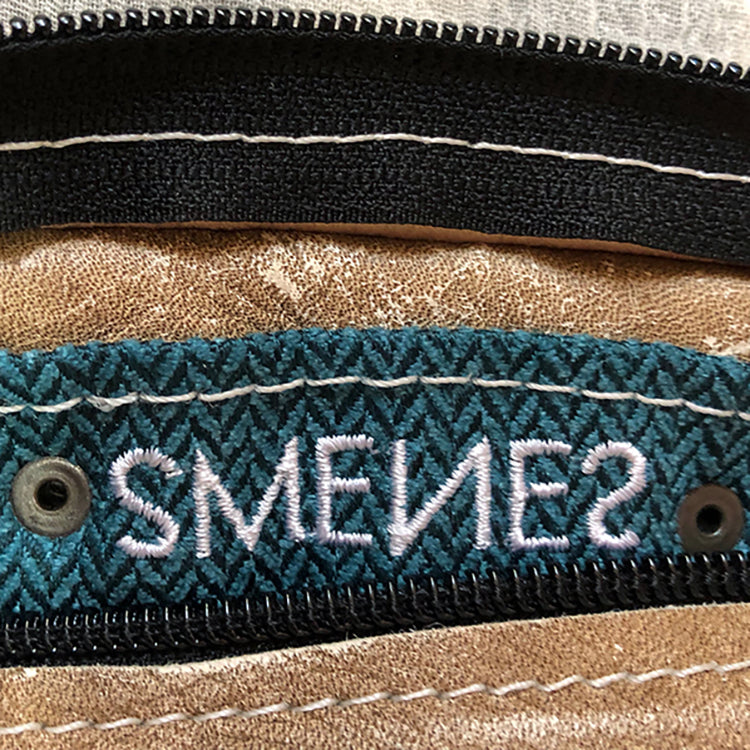 z circle fabric and leather