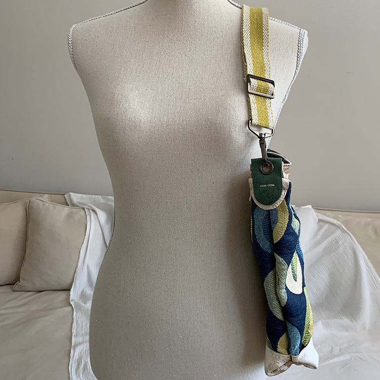 z circle fabric and leather