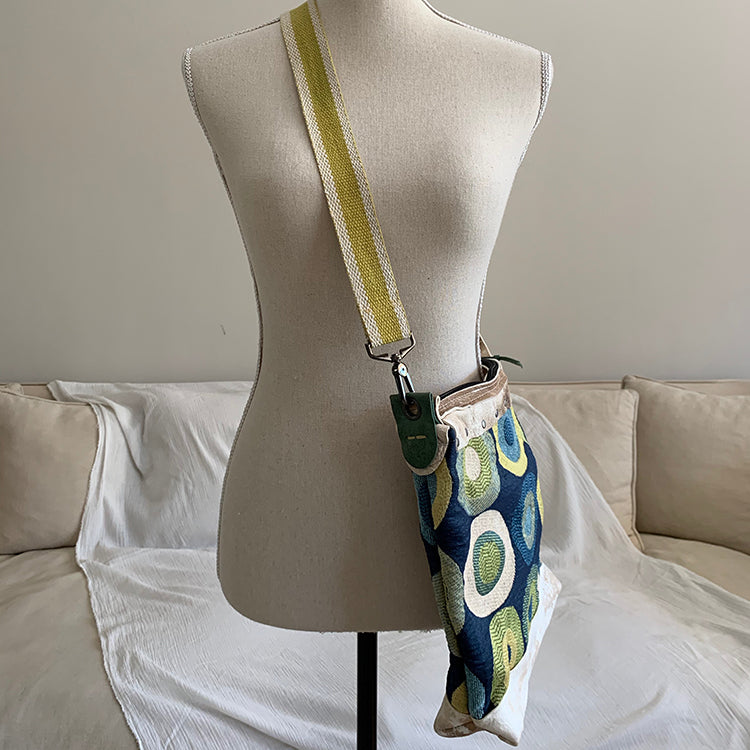 z circle fabric and leather