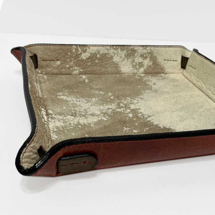 vintage square catch-all tray