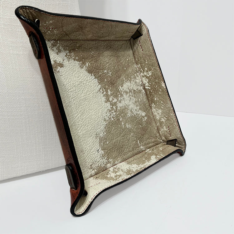 vintage square catch-all tray