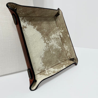 vintage square catch-all tray