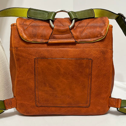 orange couture backpack