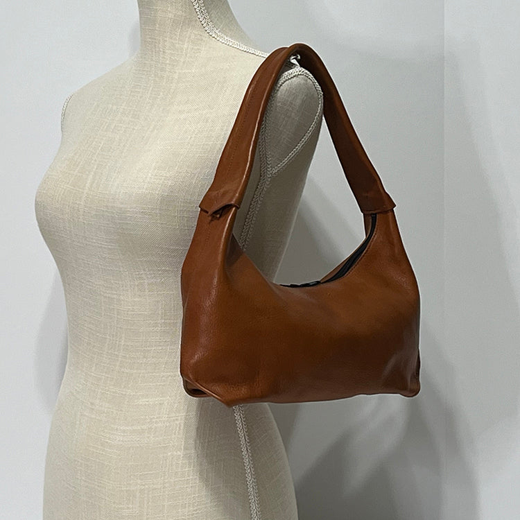 simple hobo shoulder handbag