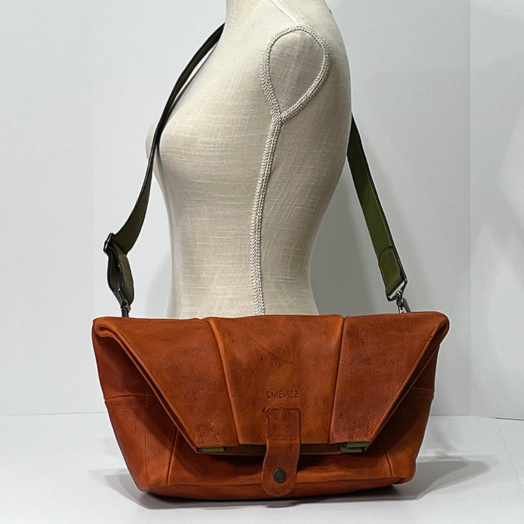 orange convertible tote