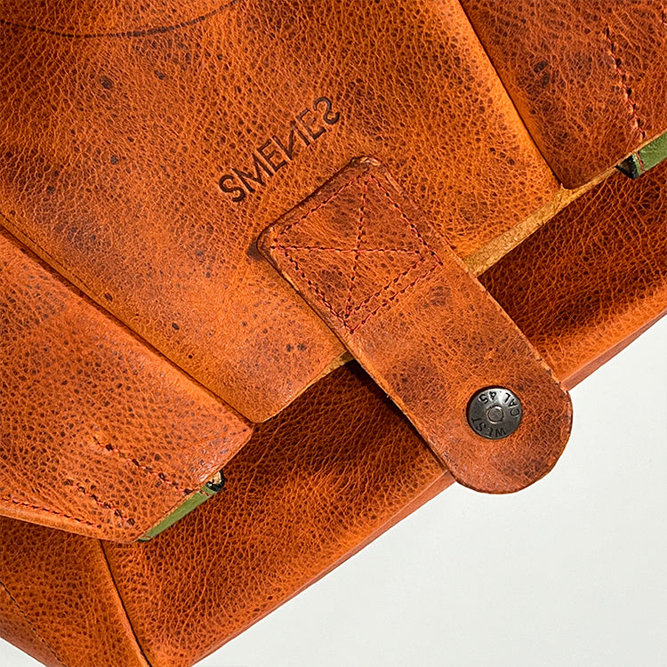 orange convertible tote