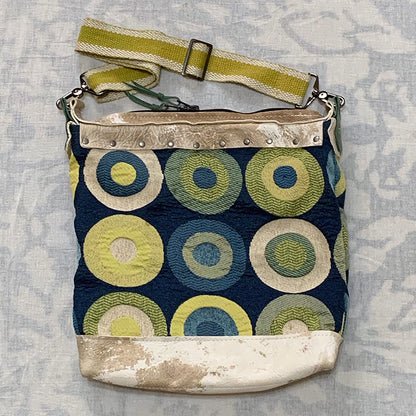 z circle fabric and leather